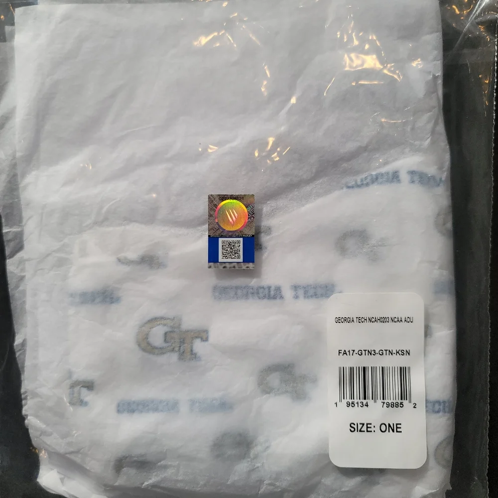 Georgia Tech Yellow Jackets NCAA Face Mask 3 Pack Adult Size Logo Fanatics